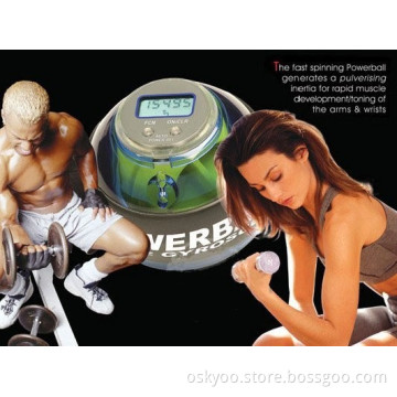 LED Speed Meter Powerball Grip Wristball (P3200)